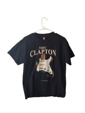 Eric Clapton Shirt Men's 2017 Tour A Celebration Of 50 Years Of Music Hanes